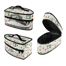 Steams Iron Organizers Case Zipper Closure Sewing Machine Buttons Smooth Zipper Travel Carrying Case, Bag Only