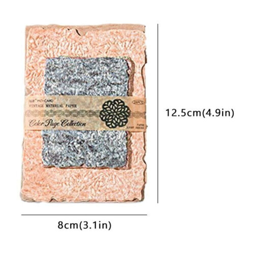 Scrapbook Paper Set Embossed Textured 12 Sheets 2