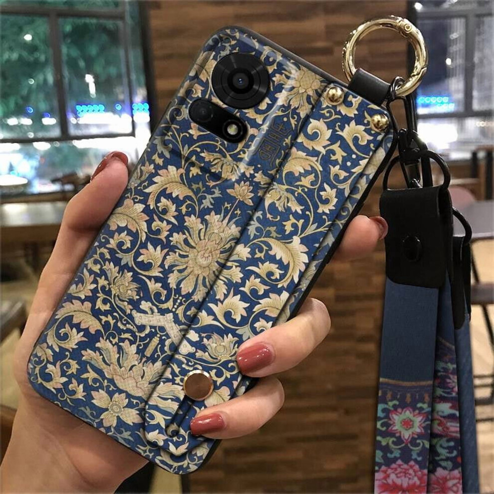 Phone Case Compatible With Tcl 50Le/T510spp Â Waterproof Wristband Lanyard, Shockproof Silicone Soft Case With Ring Holder 9159796996576