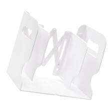 Expandable Plastic Book Shelf Stand Holder, Compact Home Organizer