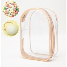 (Pink, Rings and balls) Clear Doll Storage Bag - Scratch Protection