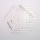 FRCOLOR Patchwork Ruler Hexagon Quilting Ruler Patchwork Acrylic Template Sewing Accessories 3