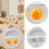 Microwave Egg Cooker & Omelet Maker – Nonstick, Foldable, Compatible with All Microwaves 1