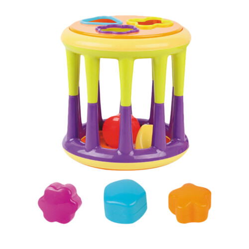 2Sets Rammelaar En Bouwspeelgoed Plastic Voorskool Kinderen 1