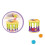 2Sets Rammelaar En Bouwspeelgoed Plastic Voorskool Kinderen 9