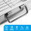 Large Roasting Pan with Rack Baking Tray with Rack Silver Rectangular Cooking Hosts 1 Set 4