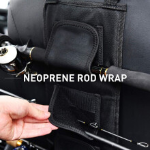 Fishing Rod Carrier, Pole Holder for Vehicle/Ship Rear Seats Up to 3 Rods