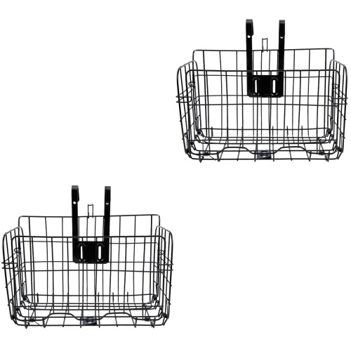 2Pièces Panier Noir, Suspendu, Rapide À Fixer 2