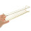 1Set Simple Design Kitchen Spice Hanging Silver Metal Storage Shelf 8