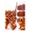 Christmas Ornaments Set Shatterproof Balls 101 pcs Orange 5