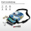 Bolso bandolera Turtle Marble para mujer con correa ajustable. 7