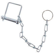 Galvanized Trailer Coupler Pin with Chain