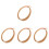 8Rolls Durable Bamboo Strip Beige Smooth Surface for DIY Crafts 3