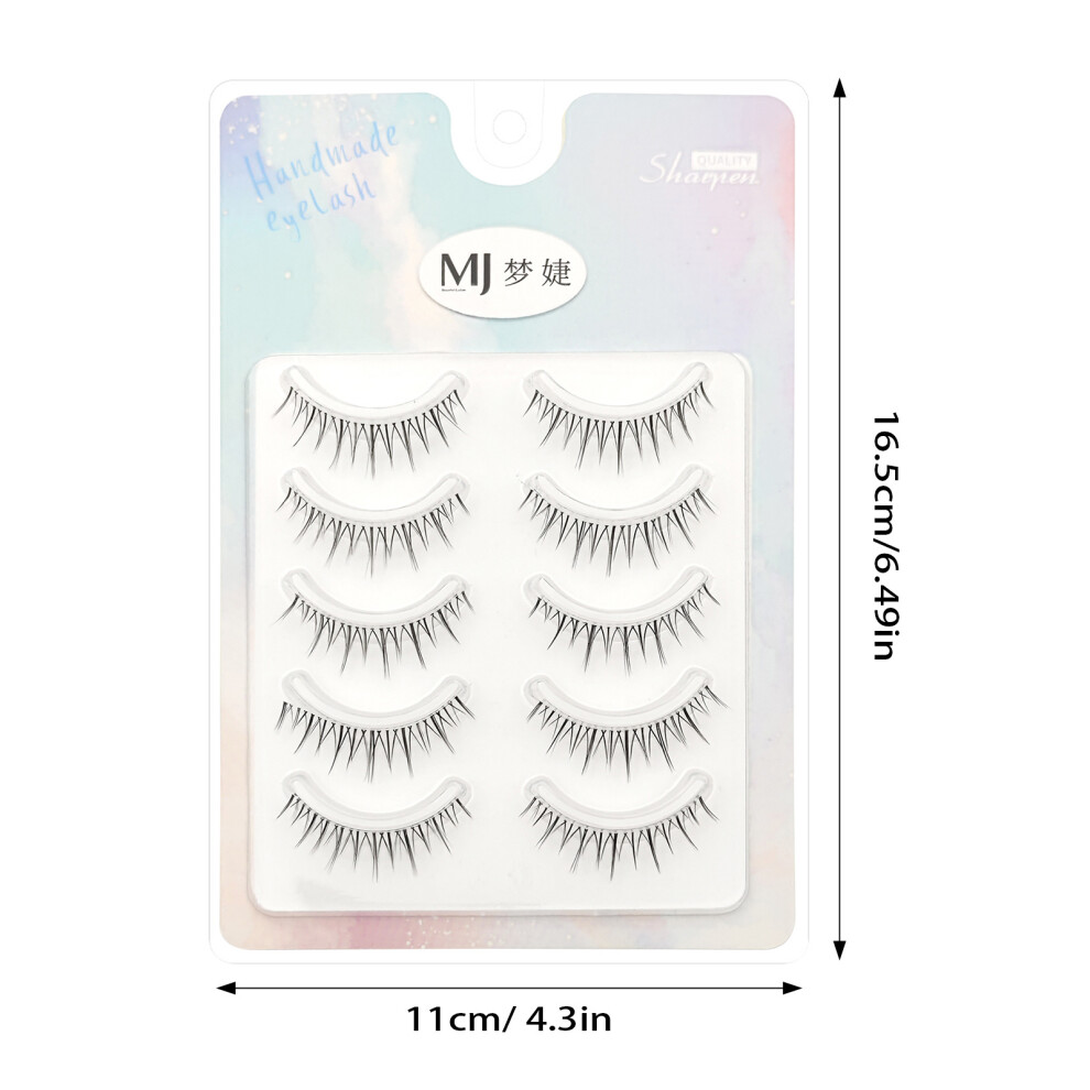 Dachuang Beauty Soft Dense False Lashes 5-Pack