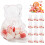 Clear gummy bear container box heart-shaped 6.5 oz 4
