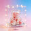 Clear gummy bear container box heart-shaped 6.5 oz 6