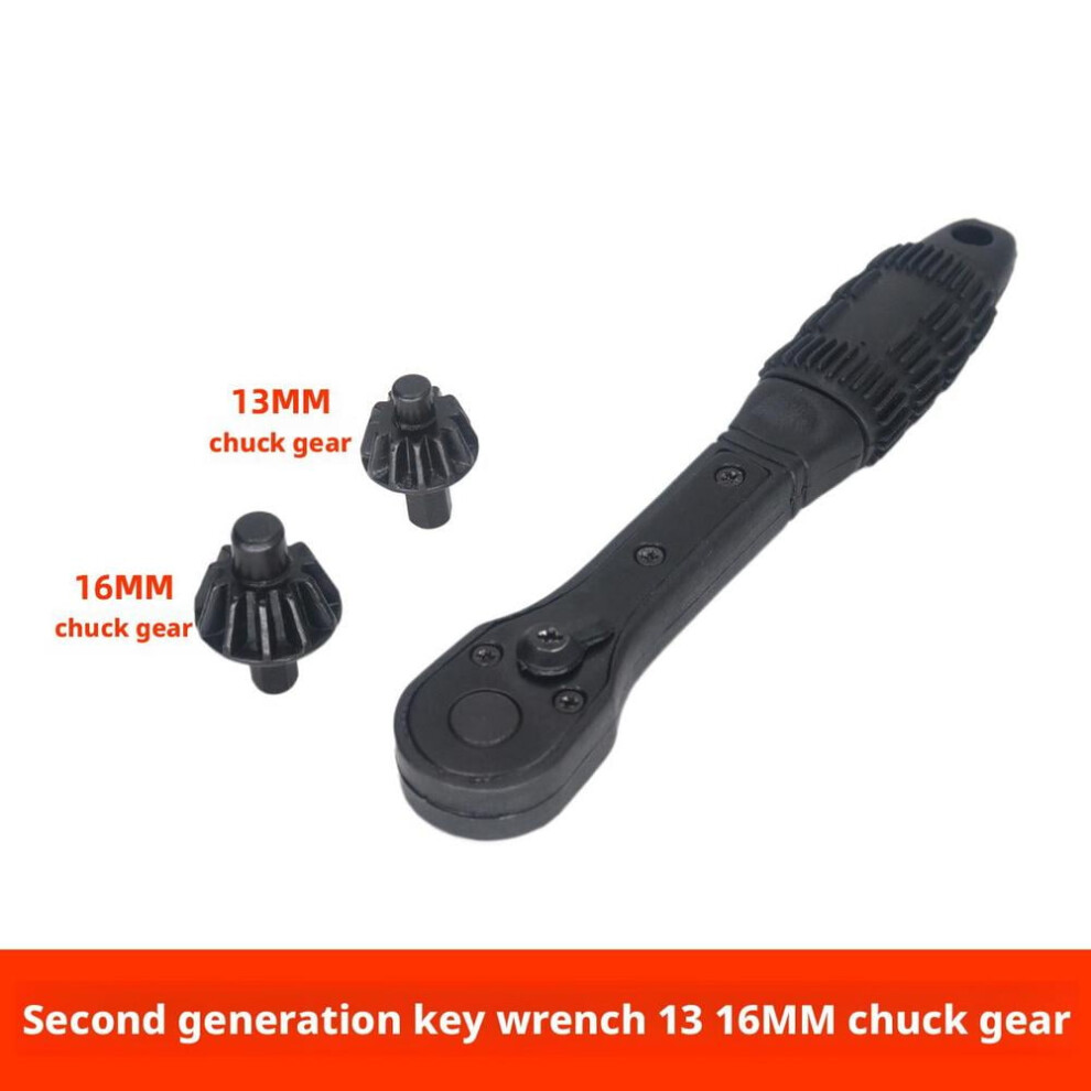 3-In-1 Drill Chuck Ratchet Wrench, Compatible With Most Electric Drills & Power Tools 9401284751519