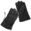 Gaming Heated Gloves Black Artificial Leather 1 Pair 6