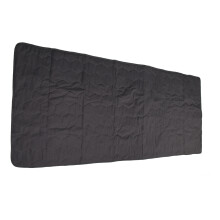 Dunkelgrauer wasserfester Matratzenschoner 180x76cm rutschfeste Abdeckung