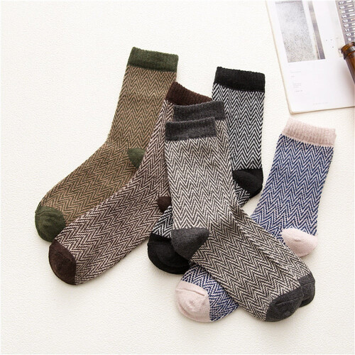 Men's Thermal Hiking Socks Super Thick Warm Boot Socks 5 2