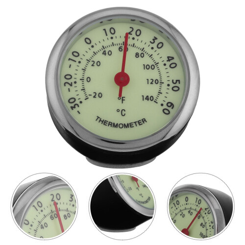 1Pack Car Thermometer With Compact Design Multi Colored External Temperature Gauge For Vehicle Drivers 2