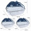 Transparent Plastic Small Bathtub Suitable for Hamsters Hamster Bathroom Hamster Sand Bath Mouse Box 6