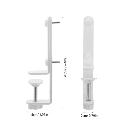 T-Shaped Tabletop Pegboard Stand Pair 1