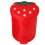 1Pcs Red Plastic Small Garbage Bin for Living Room Office Use 5