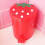 1Pcs Red Plastic Small Garbage Bin for Living Room Office Use 7