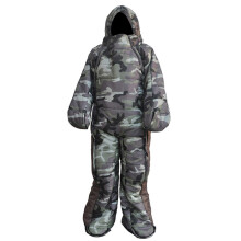 (M) Warm Wearable Sleeping Bag for Camping & Hiking