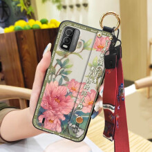 Nokia C210 Phone Case – Silicone Chinese Style, Wrist Strap & Ring Holder, Dustproof, Shockproof, Waterproof, Elderly-Friendly