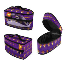 Portable Steamer Travel Organizer Candle Pattern Design Compatible with Most Iron Irons Accessories, Case Only