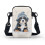 Bolso bandolera impermeable con correa ajustable. 2