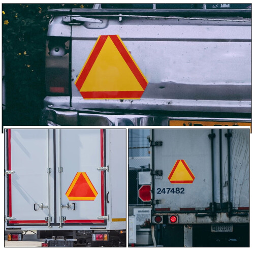 Road Reflectors Emergency Triangle Reflective Sign 1Set 1