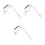 3Paren Roze Premium Straps Met Pasvorm 6