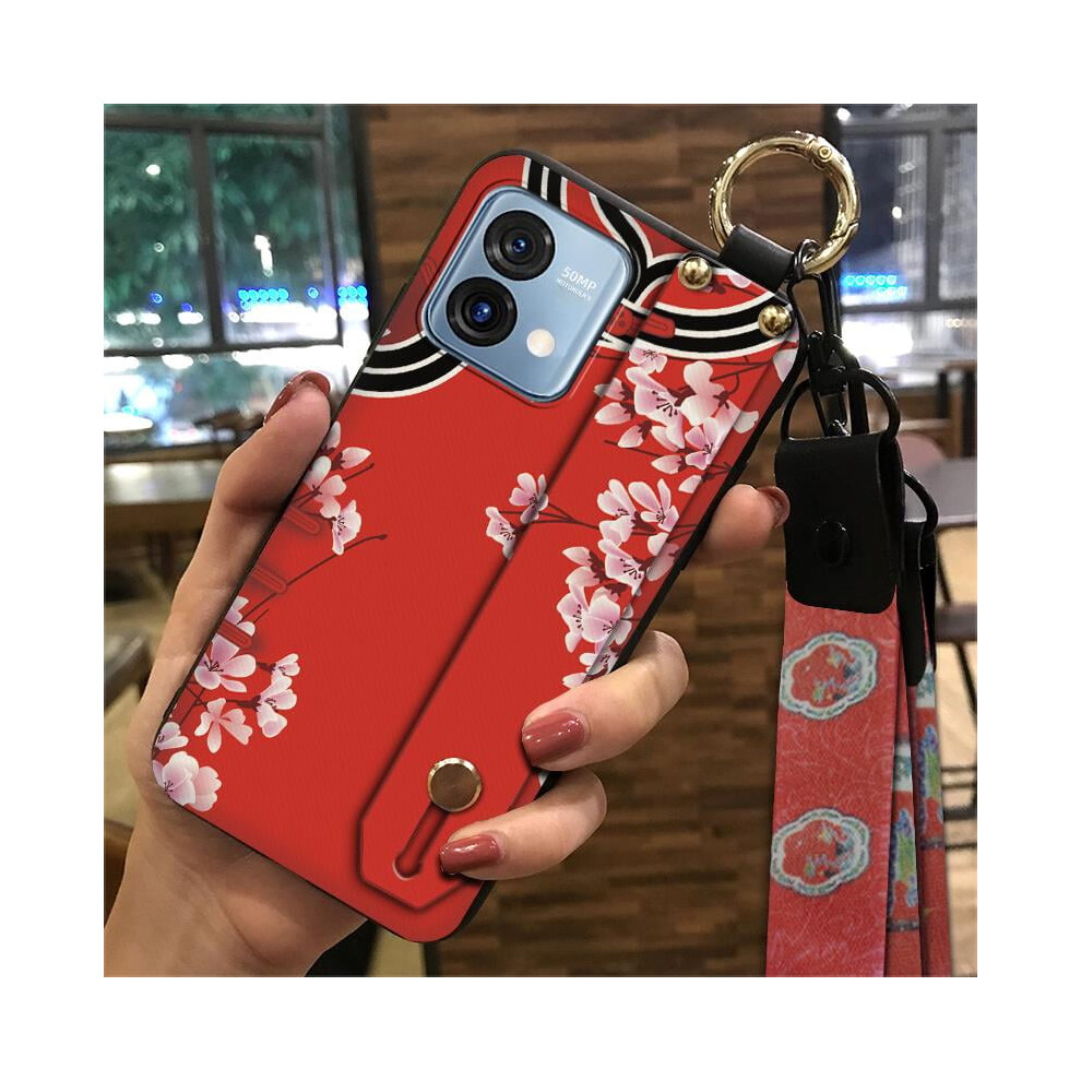 Moto G Stylus 5G 2023 Phone Case Â Shockproof, Waterproof, Kickstand, Ring & Wristband, Silicone Chinese Style 9159796999508