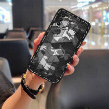 Phone Case for Samsung Galaxy A03S (SM-A037F) Asian Version – Anti-knock, Soft Silicone + TPU Full Wrap, Cartoon Fashion Design, Dust-Resistant