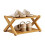 Bamboo Shoe Rack 2-Tier Foldable Corner Organizer 2