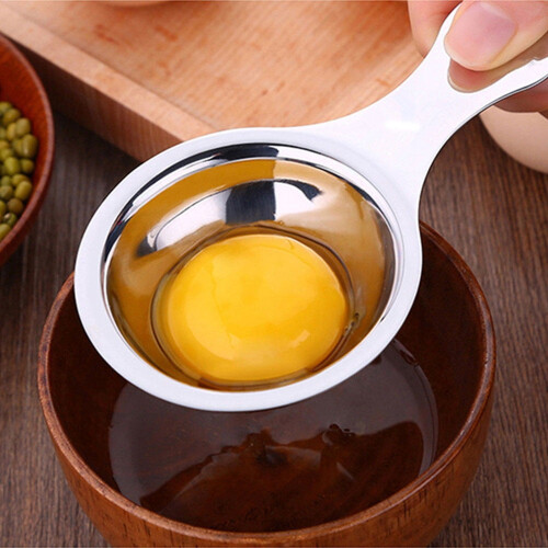 Kitchen Tool Gadget Convenient Egg Yolk White Separator Divider Holder Sieve 1