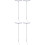 4Pièces Modèles Lampadaires Miniatures Blancs Intérieur 5