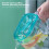 Brocca d'acqua con coperchio, 2,2 litri, quadrata, in plastica trasparente. 8