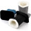 Plush-Lined Eyeglass Holder 3-Pack Black Blue Gray 3