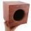 BESTONZON Θήκη Subwoofer Αυτοκινήτου σε Χακί Ξύλινη Θήκη Ηχείου για Ήχο Οχήματος 5