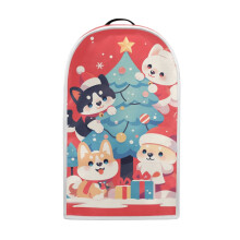 Cute Puppy Christmas Tree Mixer Cover with There is only one dust cover Hand Strap Polyester