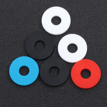 9PCS Assorted Color Silicone Electric Guitar Strap Locks Durable and Easy to Use for Guitar Belt Installing
