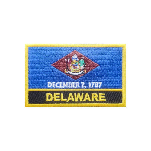 1 PCS Delaware Flag US State Flag Patch