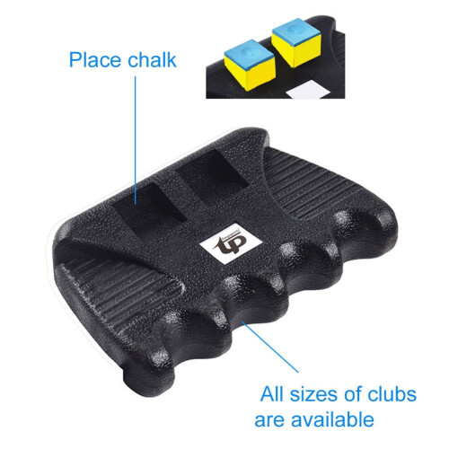 Pool Cue Holder Portable Weighted Cue Rest 2