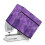 Purple Tie-Dye Sewing Machine Cover with Handle and Zipper 2