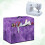 Purple Tie-Dye Sewing Machine Cover with Handle and Zipper 4