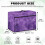 Purple Tie-Dye Sewing Machine Cover with Handle and Zipper 8